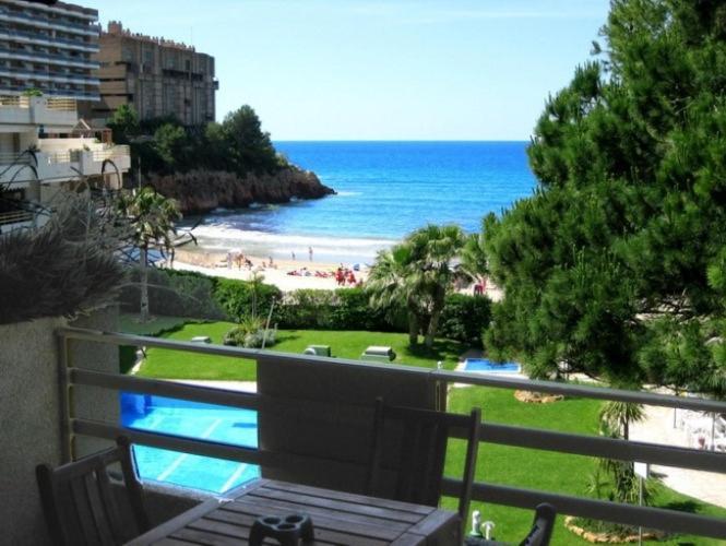 Apartamento Playamero Deluxe Playa Capellans Frente Al Mar Салоу Экстерьер фото